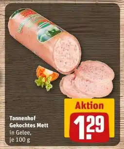 REWE Tannenhof Gekochtes Mett Angebot