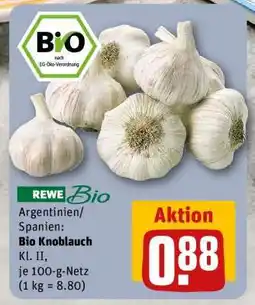 REWE Bio-Knoblauch Angebot