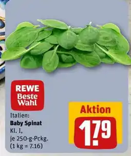 REWE Baby-Spinat Angebot