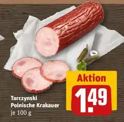 REWE Tarczynski Polnische Krakauer Angebot