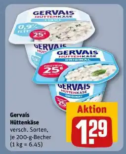 REWE GERVAIS Hüttenkäse Angebot