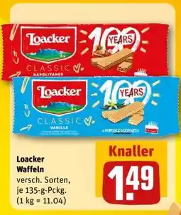 REWE Loacker Waffeln Angebot