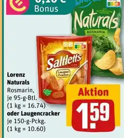 REWE Lorenz Naturals Rosmarin Angebot