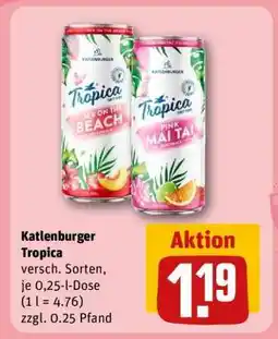REWE KATLENBURGER Tropica Angebot