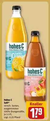 REWE Hohes C Saft Angebot