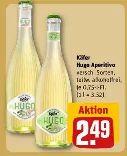 REWE Käfer Hugo Aperitivo Angebot