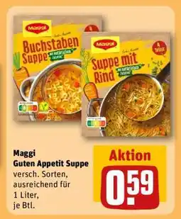 REWE Maggi Guten Appetit Suppe Angebot