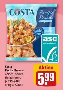 REWE Costa Pacific Prawns Angebot