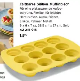 Tchibo Faltbares Silikon-Muffinblech Angebot
