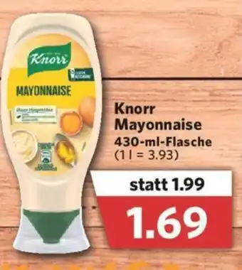 Combi Knorr Mayonnaise 430ml Angebot