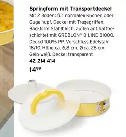 Tchibo Springform mit Transportdeckel Angebot