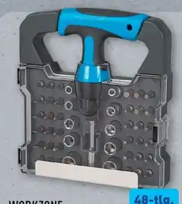 Aldi Nord Workzone Ratschen-Set 48-tlg Angebot