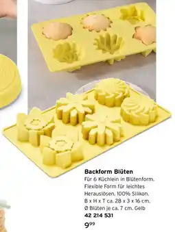 Tchibo Backform Blüten Angebot