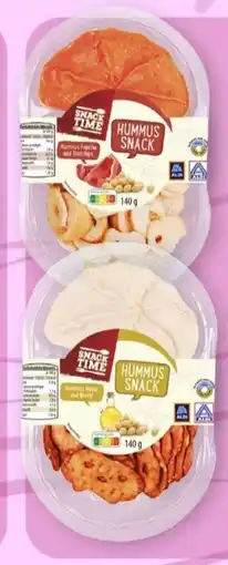 Aldi Nord Snack Time Hummus-Snack Angebot