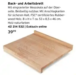 Tchibo Back- und Arbeitsbrett Angebot