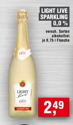 Handelshof LIGHT LIVE SPARKLING 0,0% Angebot