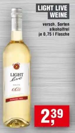 Handelshof LIGHT LIVE WEINE Angebot