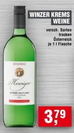 Handelshof WINZER KREMS WEINE Angebot