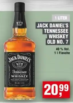 Handelshof JACK DANIEL'S TENNESSEE WHISKEY OLD NO. 7 Angebot