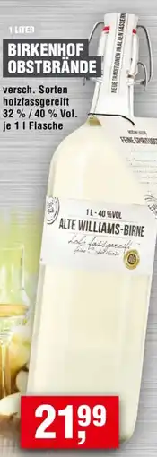 Handelshof BIRKENHOF OBSTBRÄNDE Angebot