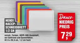 Handelshof HENDI HACCP- SCHNEIDBRETT 1/2 GN Angebot