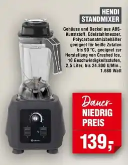 Handelshof HENDI STANDMIXER Angebot