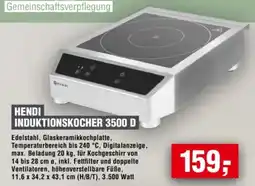 Handelshof HENDI INDUKTIONSKOCHER 3500 D Angebot