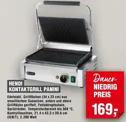 Handelshof HENDI KONTAKTGRILL PANINI Angebot