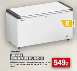 Handelshof LIEBHERR GEFRIERTRUHE EFL 4655-21 Angebot