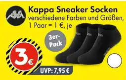 TEDi Kappa Sneaker Socken 3er- Pack Angebot