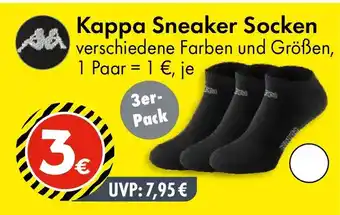 TEDi Kappa Sneaker Socken 3er- Pack Angebot