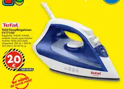 TEDi Tefal Dampfbügeleisen FV1711E0 Angebot