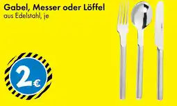 TEDi Serie Milano Gabel, Messer oder Löffel Angebot