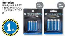 TEDi TEDI POWER Batterien 8er- Pack Angebot