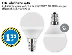 TEDi LED-Glühbirne G45 2er- Set Angebot