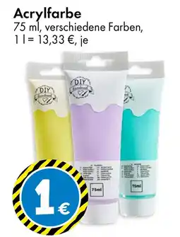 TEDi Acrylfarbe Angebot