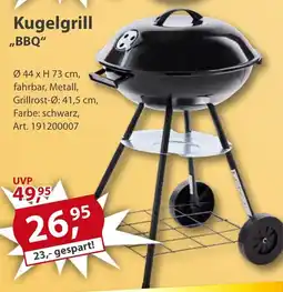Sonderpreis Baumarkt Kugelgrill ,,BBQ" Angebot