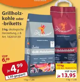 Sonderpreis Baumarkt Grillholzkohle oder -briketts Angebot
