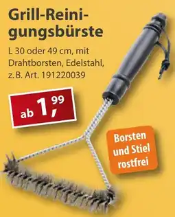 Sonderpreis Baumarkt Grill-Reinigungsbürste Angebot