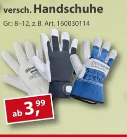 Sonderpreis Baumarkt GERMANIA versch. Handschuhe Angebot