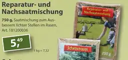 Sonderpreis Baumarkt Reparatur- und Nachsaatmischung Angebot
