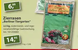 Sonderpreis Baumarkt Zierrasen ,,Berliner Tiergarten" Angebot