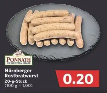 Combi Nürnberger Rostbratwurst 20g Angebot