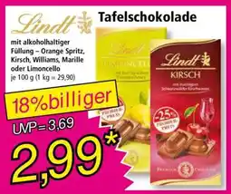 Norma Lindt Tafelschokolade Angebot