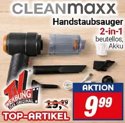 CENTERSHOP CLEANMaxx Handstaubsauger Angebot