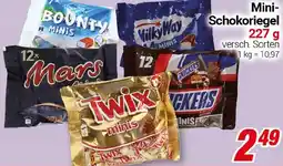 CENTERSHOP Mini Schokoriegel Angebot