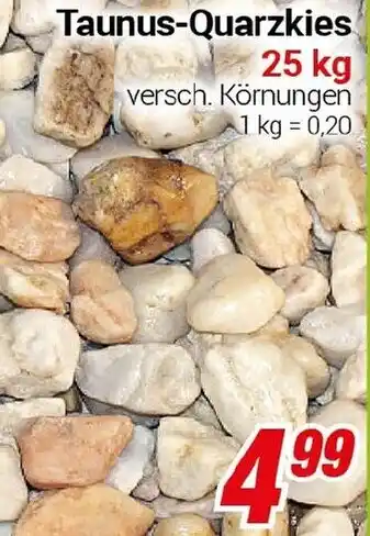CENTERSHOP Taunus-Quarzkies Angebot