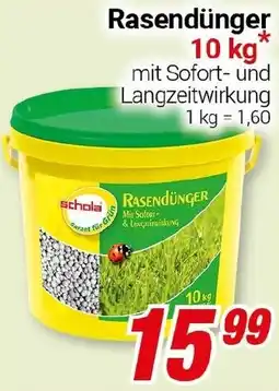 CENTERSHOP Rasendünger Angebot