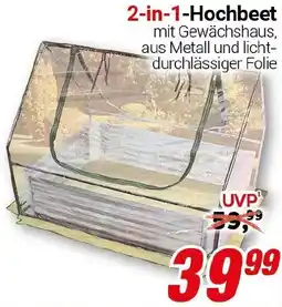 CENTERSHOP 2-in-1-Hochbeet Angebot
