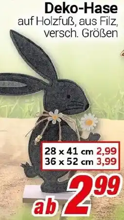 CENTERSHOP Deko-Hase Angebot